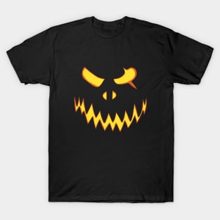 Halloween pumpkin face T-Shirt